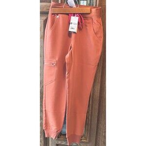 NWT Spiced Orange Figs Woman’s XXSP Jogger Scrub Pants Technical Collection